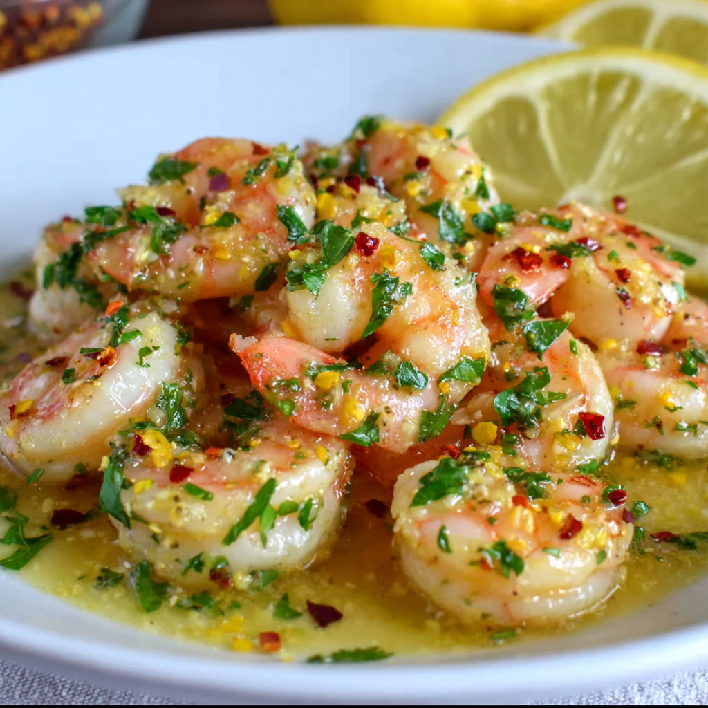 Classic Shrimp Scampi: Garlic Butter, Wine & Lemon Perfection